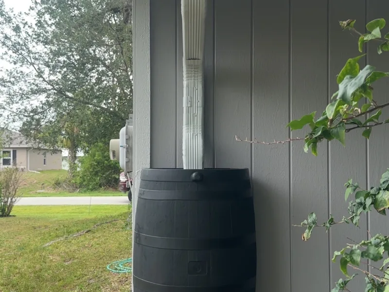 Completed gutter system in Southwest Florida — Quality Over Quantity Gutters, Cape Coral, FL